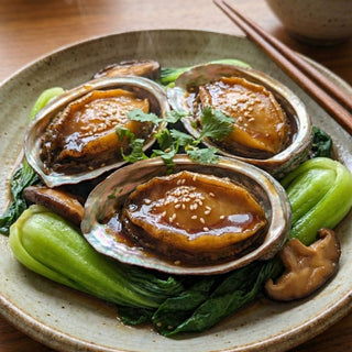 Abalone Half Shell Marinated in Jap Soy Sauce (3pcs)